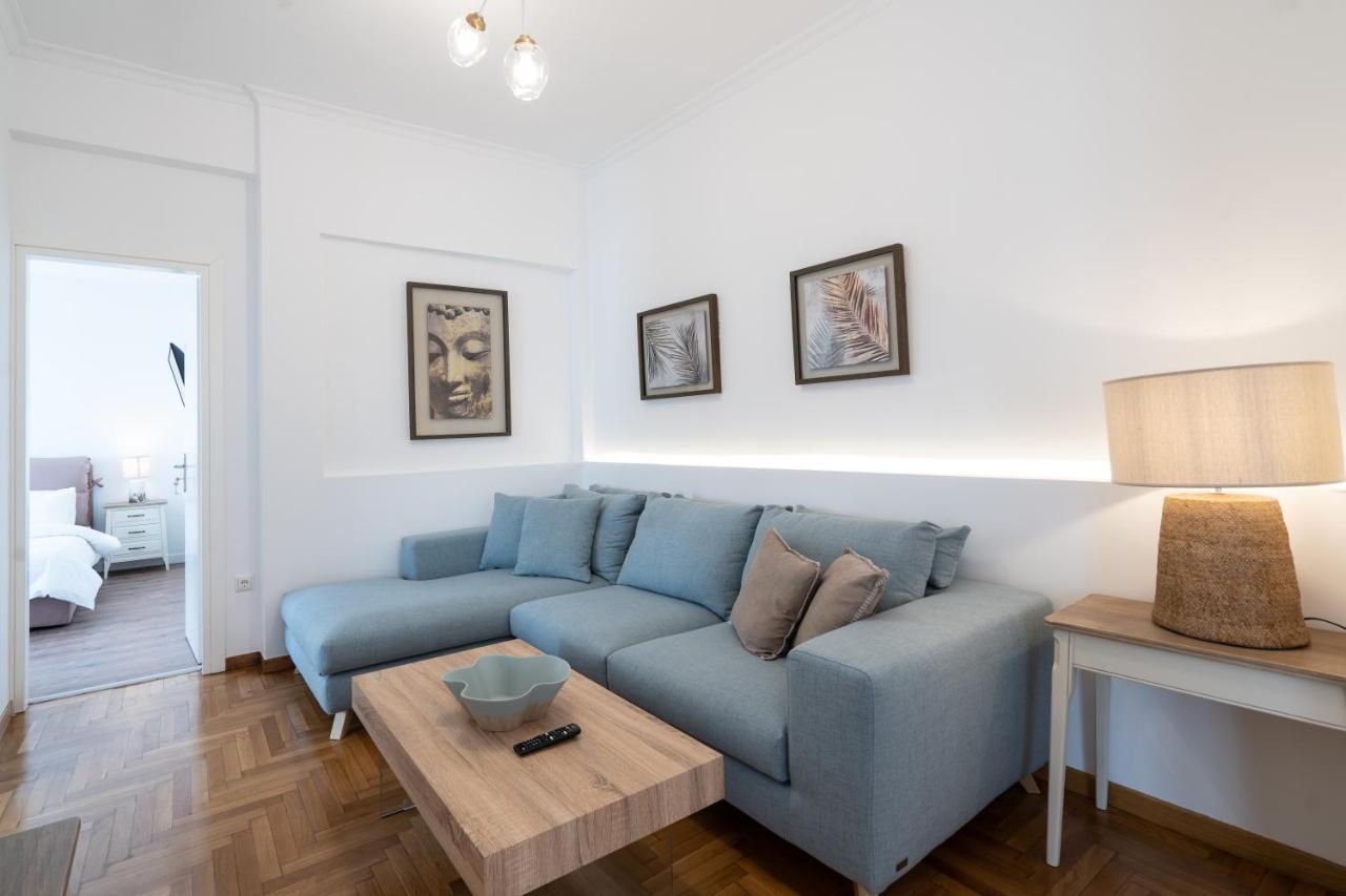 Athens Experience In Exarchia, Big Terrace Apartment Bagian luar foto