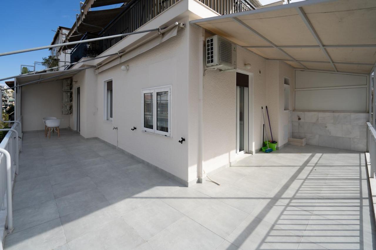 Athens Experience In Exarchia, Big Terrace Apartment Bagian luar foto